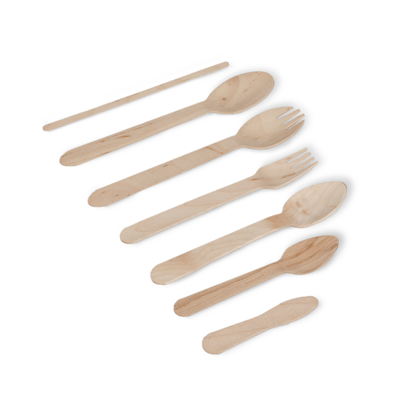 Wooden cutlery